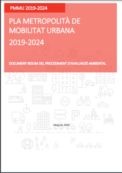 Pla metropolità de mobilitat urbana 2019 - 2024