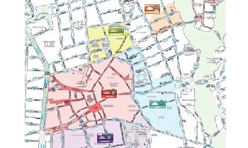 L'Ajuntament de Terrassa prepara les noves àrees de vianants i planteja altres projectes per pacificar el trànsit a diversos districtes